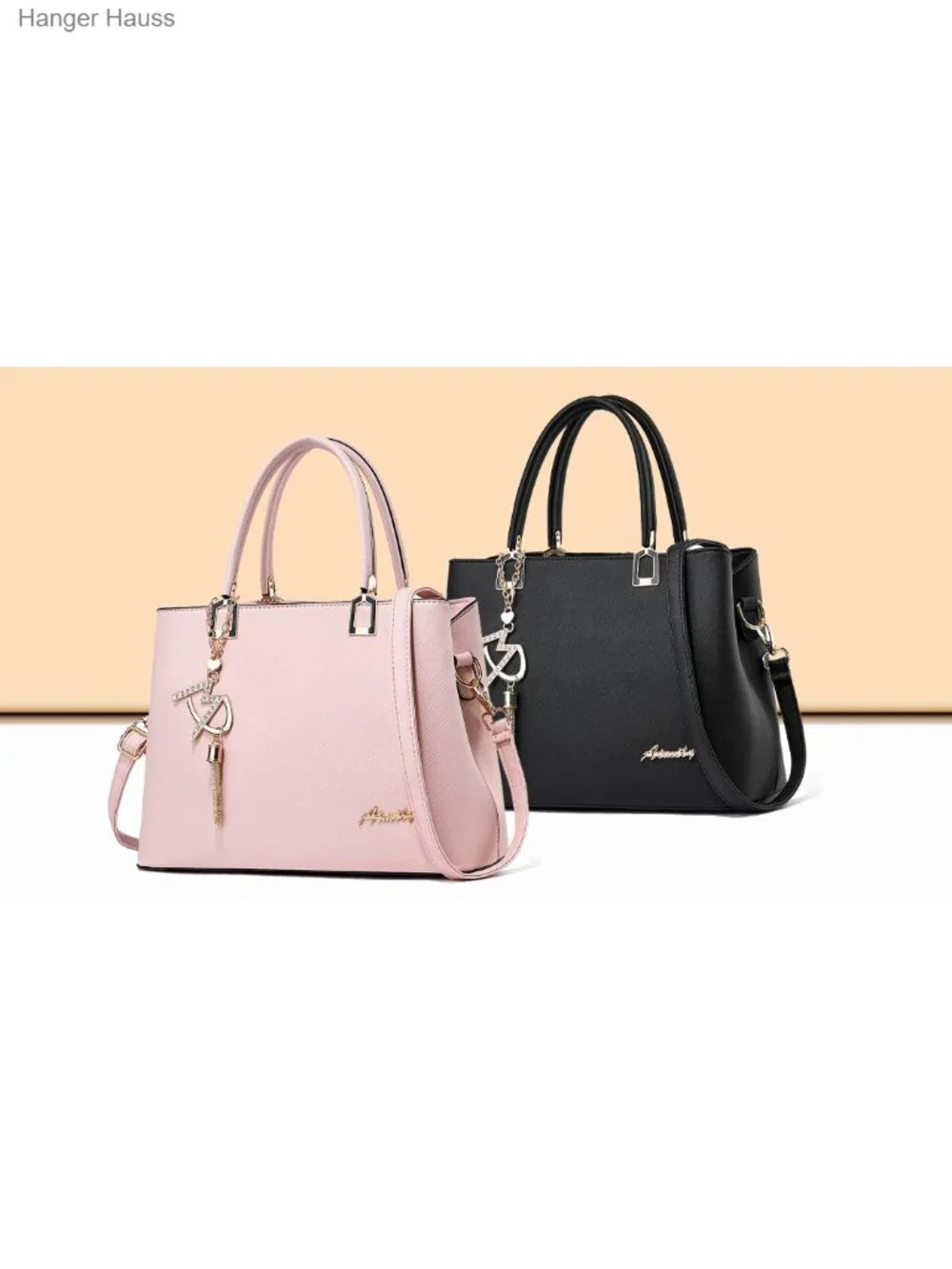 PU Leather Satchel Handbag Tote Shoulder Bag Women Crossbody